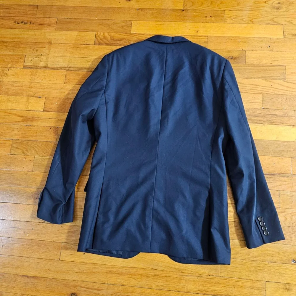 J Crew Ludlow Blazer Loro Piana Super 120s Wool 38 R Navy